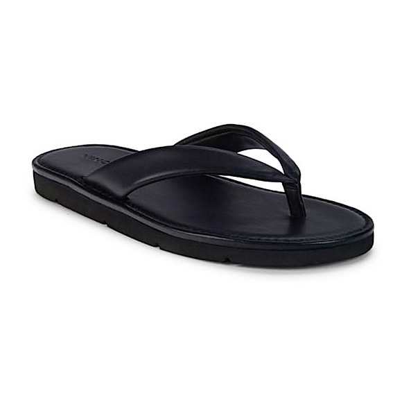 Vince Leather Flip Flop Sandal - Picture 14 of 14